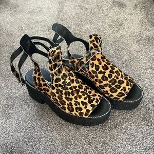 FREE PEOPLE PLATFORM SHOES